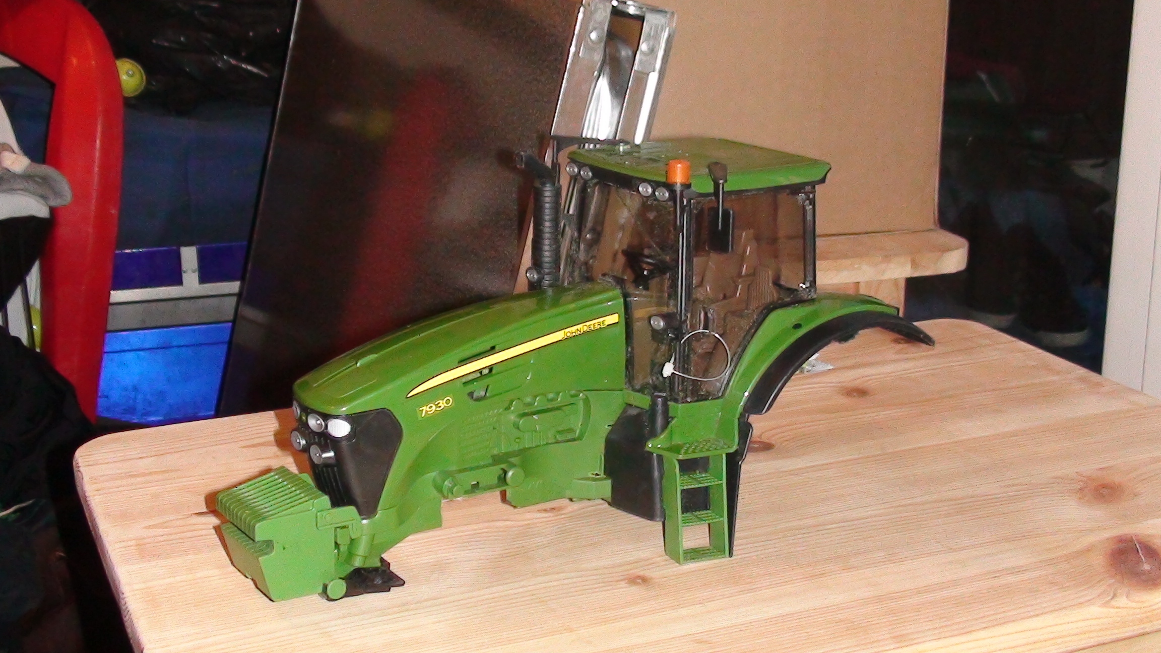 rc tractor bruder